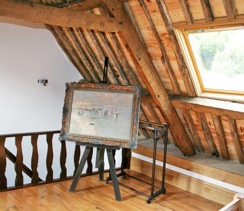 Dinan Self Catering Apartments and Holiday Cottage in Brittany Rose Cottage Master Bedroom